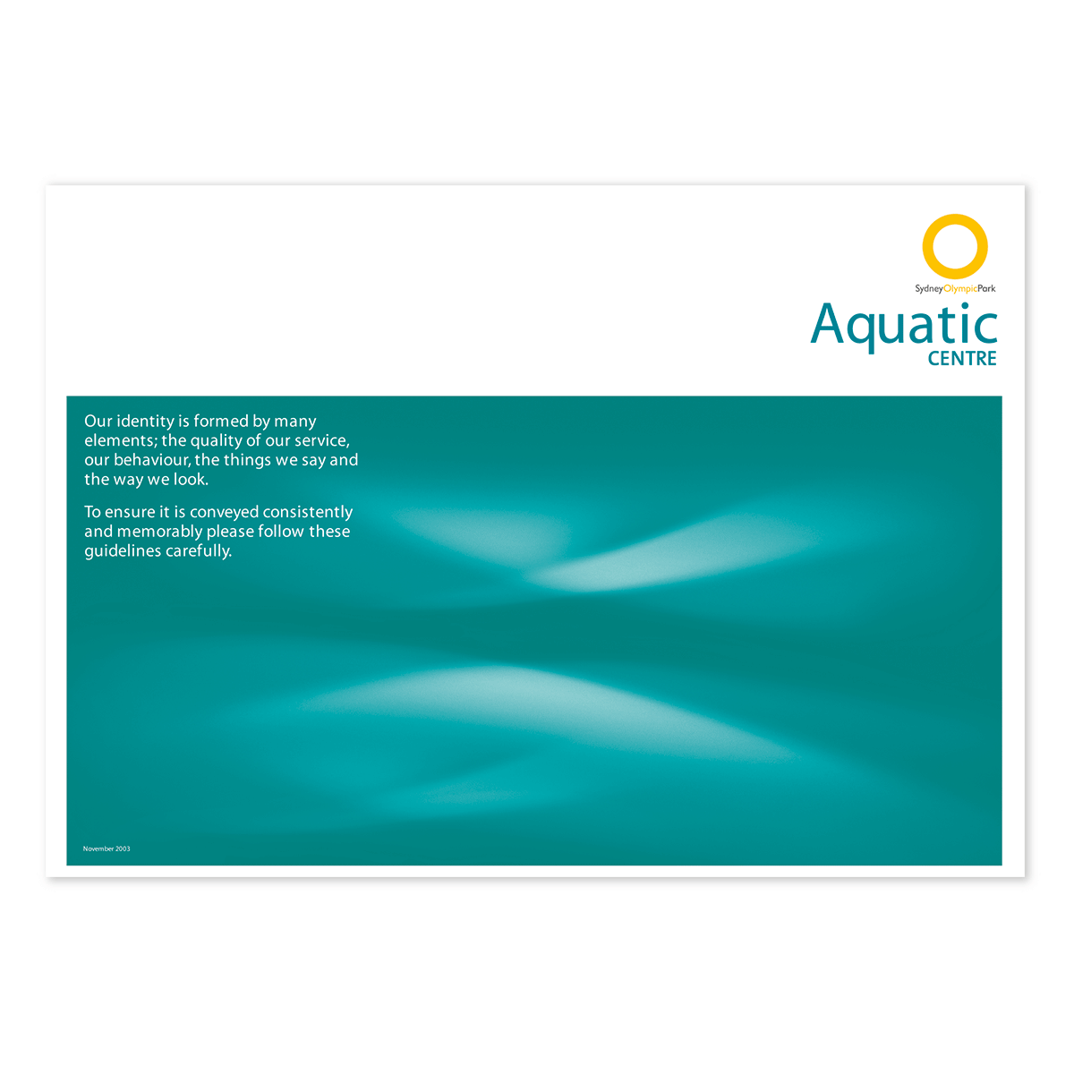 Sydney Olympic Park | Brand Identity Sydney Olympic Park | Brand Identity