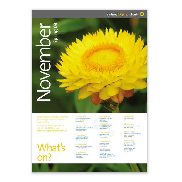 Sydney Olympic Park | Brand Identity Sydney Olympic Park | Brand Identity