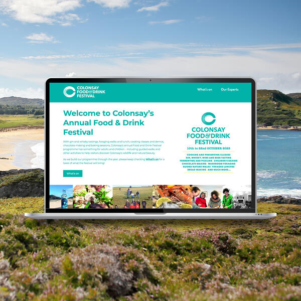 Colonsay Food & Drink Festival | Brand Identity